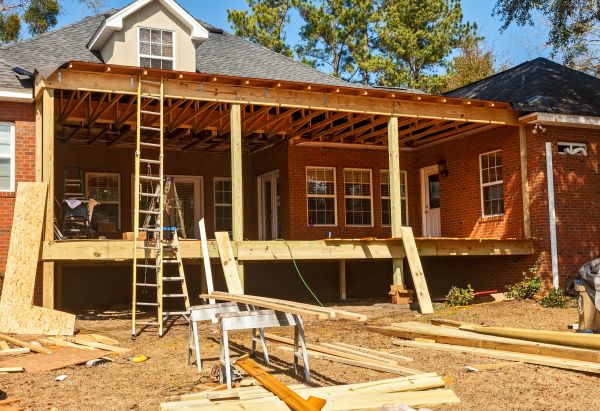 Sagging Deck Repair in Bainbridge Island
