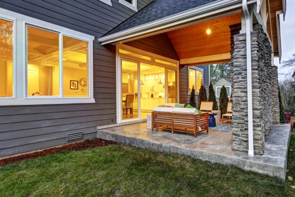 Back Porch Construction in Bainbridge Island