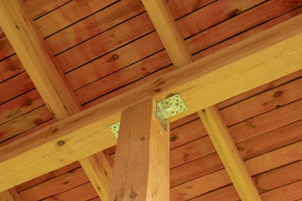 Porch Beam Repair in Bainbridge Island