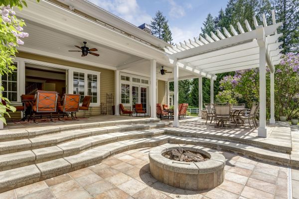 Veranda Installation in Bainbridge Island