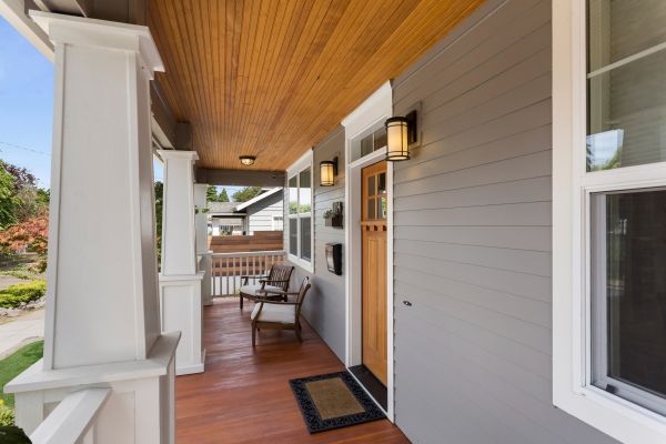 Porch Beam Replacement in Bainbridge Island