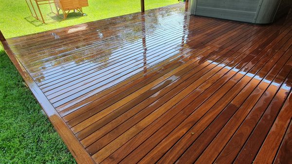 Deck Enlargement in Bainbridge Island