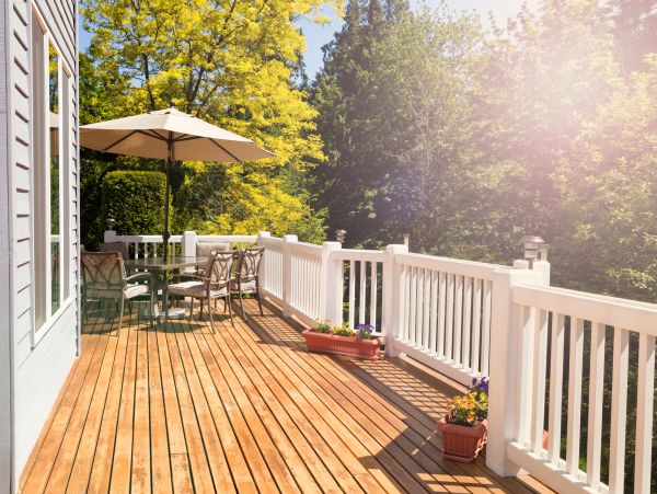 Cedar Deck Installation in Bainbridge Island
