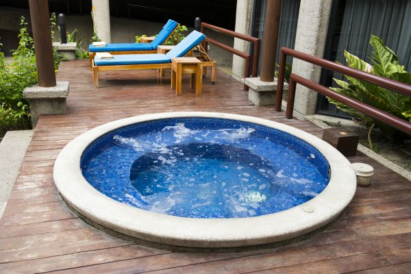 Hot Tub Deck Construction in Bainbridge Island